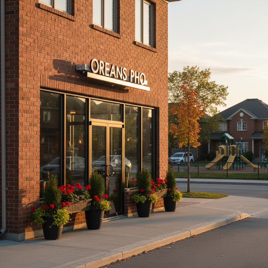 Bowl of pho at a Vietnamese restaurant in Orleans