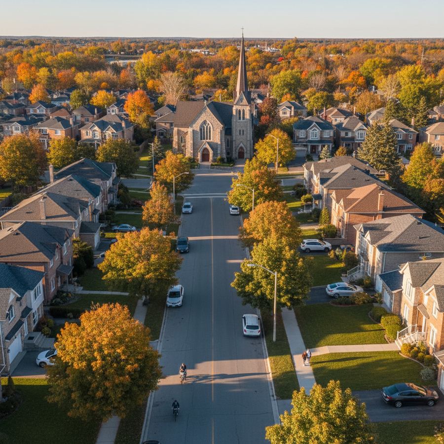 Shops and restaurants along St-Joseph Boulevard